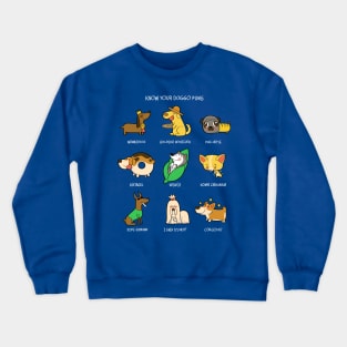 Know you doggo puns! Crewneck Sweatshirt